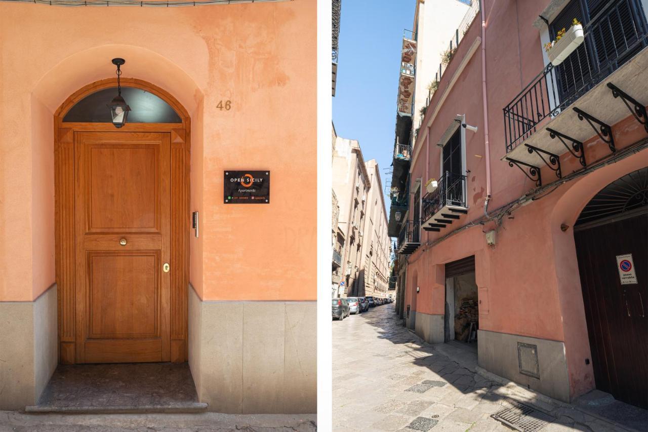 Open Sicily Residence - Central Apartments Near Quattro Canti Palermo Exterior photo